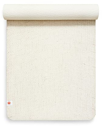 Complete Unity Yoga Eco Friendly Yoga Exercise Mat, CompleteGrip Technology, Non Slip Natural Tree Rubber & Jute (Natural)