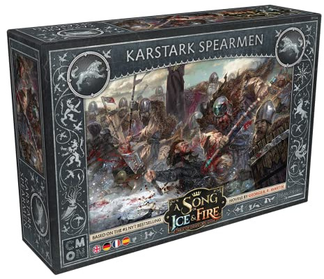CMON, A Song of Ice & Fire – Speerträger von Haus Karstark, Erweiterung, Tabletop, 2 Spieler, Ab 14+ Jahren, 45+ Minuten, Deutsch, Mehrsprachig