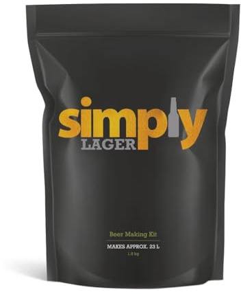 Simply Lager Home Brewing kit - Makes 40 Pints of Craft Beer