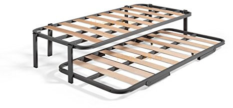 HOGAR24 ES - Cama Nido METÁLICA90X190 Reforzada 6 Patas