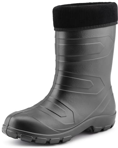 Ladeheid Dam Thermo EVA Gummistövlar lätt som en fjäder LALMG879 (Grafit/Svart, 36 EU)