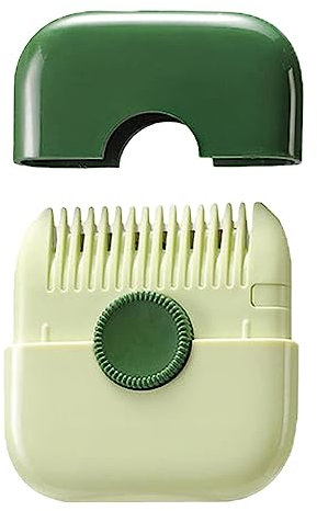 Rifinitore per doppie punte da donna | Pettine per tagliare i capelli,Copertura protettiva in ABS per tagliabordi 2 in 1, design antipolvere per organizzare facilmente capelli rotti e tagli, Rianpesn