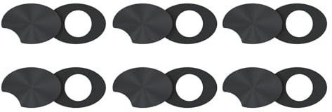 Cheotime 6st LED Light Blocking Stickers, återanvändbara smarta glasögon LED -ljusblockering av klistermärken kompatibla med Meta Skyler Headliner Meta HSTN Glasses Smartphones