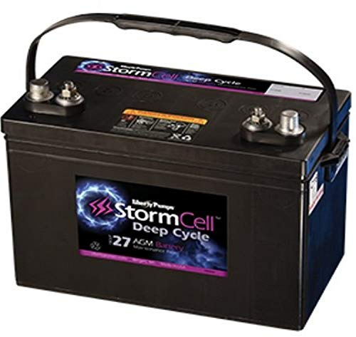 Liberty Pumps B12V31-AGM 442-Series StormCell 12V Maintenance-Free Battery, Group 31, AGM