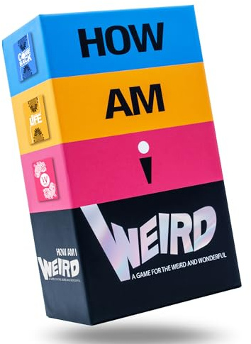 How Am I Weird - Award Winning Family Party Card Game for Adults & Teens - 500 Cards - Board Game Weird Gift