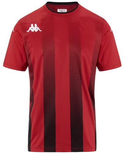 Kappa Maillot de Corps Bugo pour Homme, Rouge/Noir, Taille M, Rouge/Noir, M