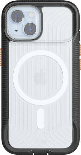 tech21 Evo Max case for iPhone 15 - Compatible with MagSafe - Impact Protection Case - Lanyards included - Active Black