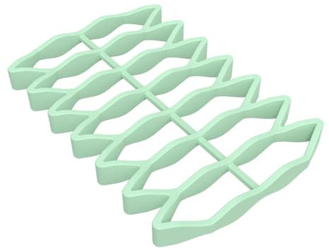 23,3 x 15,6 x 2 cm, griglia di cottura antiaderente, griglia per riposare carne, griglia di raffreddamento per forno, griglia per friggere, rack di asciugatura resistente al calore, rack da forno