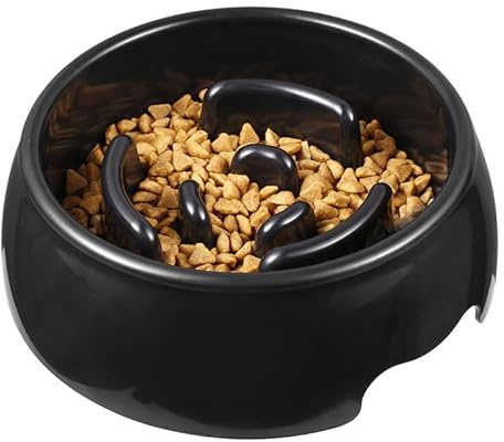 Slow Feeder Dog Bowls Stop Bloat Bowl Anti-Choking Round Small Size