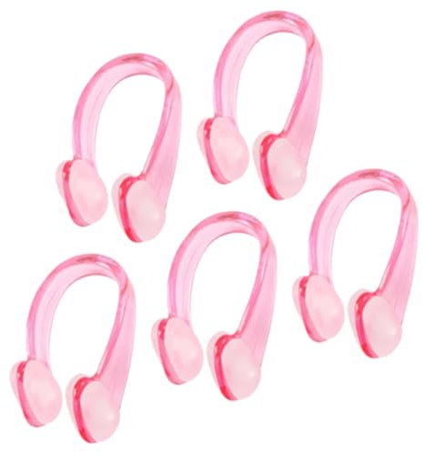 UPKOCH 5Stücke Schwimm Nasenklammern für Erwachsene und rutschfeste wasserdichte Nasenstöpsel mit Wasser Funktion Langlebig und Komfortabel für Schwimmtraining