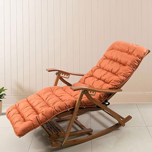 Bärbar Uppvärmningskudde, Stor Sittvärmande Kudde med 3 Temperaturinställningar, Uppvärmningskudde för Kontorsstol För Mamma, (Orange, 135 cm)