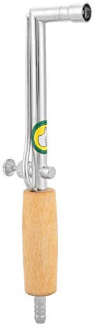 Ugello di saldatura per torcia a fiamma regolabile, maniglia in legno, strumento per fabbricazione gioielli e riscaldamento