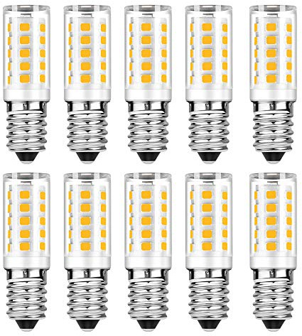 Gikkali Ampoule LED E14, Blanc Froid 6000K, 5W Equivaut à Ampoule Incandescente 50W, 500LM, Non-Dimmable, Lot de 10