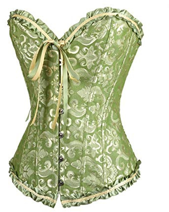 SxyBox Corset Femme Sexy Steampunk Gothique Bustier Grande Taille pour Halloween, Carnaval, Jeu de rôle