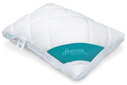 SleepCOOL Kühlendes Kopfkissen 40x80cm COOL.Moments – Voluminöses Kissen, Temperaturregulierend, Weniger Schwitzen, weniger frieren
