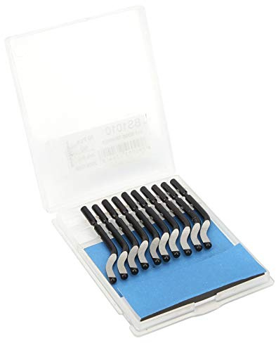 Ausla Cuchillas para Desbarbador 20 Piezas Cuchilla de Corte Reemplazo Cabezal de Corte Herramienta de Desbarbado para Raspar PVC Plástico Hierro BS1010