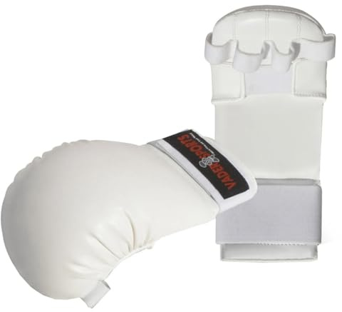 Karate gloves NO THUMB Semi contact/Full Contact Karate Training Hand Safety Mitts kids and Adults