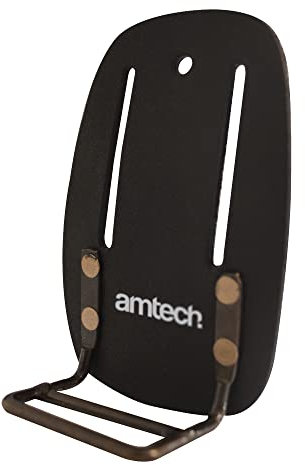 Amtech N2860 Fixed Leather Pliers Holder, Sturdy Steel Fitment, Slot Sizes 70mm x 20mm, For End Cutting Steel Erector's Pliers & Similar Cutters