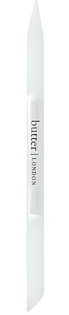 butter London Glass Cuticle Pusher, Signature Glass Collection - Professional Cuticle Pushers & Scraper for Natural Nails - Salon Quality Manicure Pedicure Tool & Products for Fingernails & Toenails