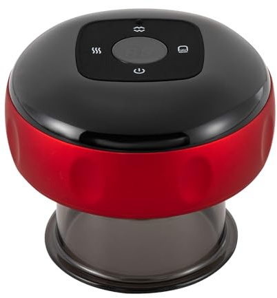 Donened Masajeador de cupping inteligente, ventosaterapia eléctrica, 16 velocidades, 4 modos, con pantalla LED