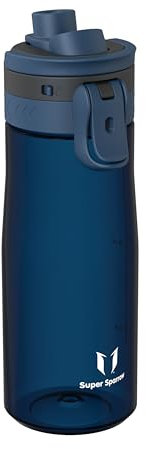 Super Sparrow Borraccia 750ml - Bottiglia Senza BPA, a Prova di Perdite - Borraccia TouchGulp Flusso Rapido Con Un Clic per Scuola, Sport, All'aperto