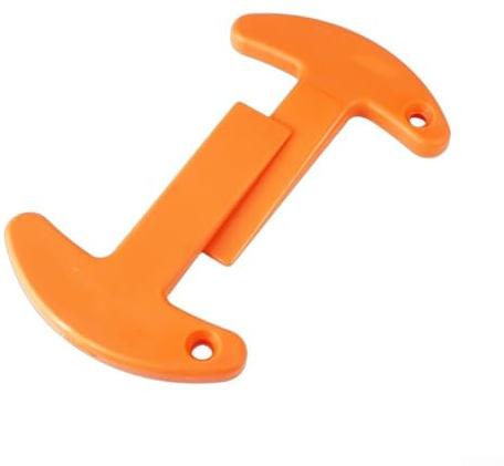 Bike Hydraulic Brake Piston Reset Tool Compatible with and Featuring Dual Size Plastic Wedges for Safe Piston Retraction (35MM)