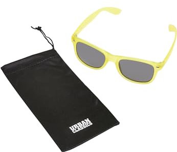 Urban Classics Unisex Sunglasses Likoma UC Sonnenbrille, Neonyellow, one Size