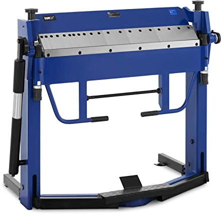 MSW MSW-PBR-1020 Abkantbank 1020 mm manuell Biegewinkel 0-135° Fußpedal Biegemaschine 11 Abkantsegmente Schwenkbiegemaschine
