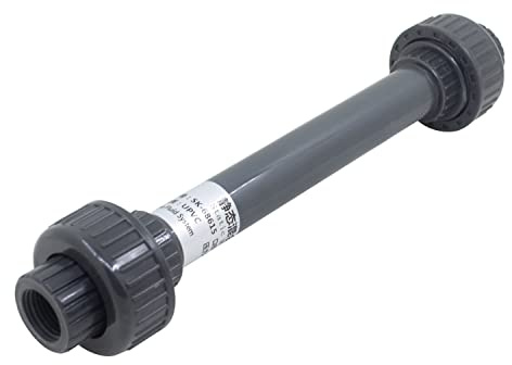 Mezclador sk tubo mezclador estatico de ozono en linea plastico PVC roscado hembra para tratamiento agua ozono liquidos (3/4 pulgada hembra)