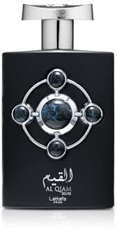 Lattafa AL QIAM SILVER Parfym, Silver, Svart, 100 ml