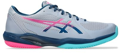 ASICS Mens Solution Swift Ff 2 Padel Sneaker, Grey Blue Mako Blue, 11 UK