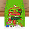 Weihnachtsdeko Tisch Tischläufer, Mode Weihnachten Tischläufer, Saisonnal Winter Küche Tisch Dekoration Drinnen Urlaub Party Dekor (40x140 cm)