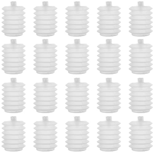 ifundom 20pcs Replacement Squeakers for Dog and Cat Toys Easy Insert for Pet Toy Repair Versatile Accordion Squeaky Toys for Dogs