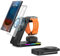 Cargador Inalámbrico para Samsung Mag-safe Charger, Estación de Carga Magnética para Samsung Galaxy S25 Ultra S24, Plegable Cargador Samsung Watch para Galaxy Watch Ultra 7 6 Bud Pro Mag Ring Incluido