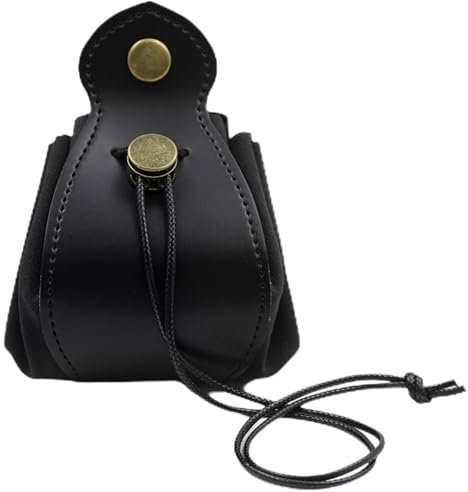 NHQZ 2in1 Würfelbeutel,Würfelbrett,Dice Tray,Würfelmatte,Dice Tray,Würfelaufbewahrung und Würfelunterlage,Ideal für DND Würfel,Pen and Paper Zubehör,Geschenk,DND Zubehör(Schwarz)