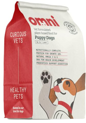 OMNI Vegan Dry Puppy Food – Plant-Powered Kibble, Made in UK