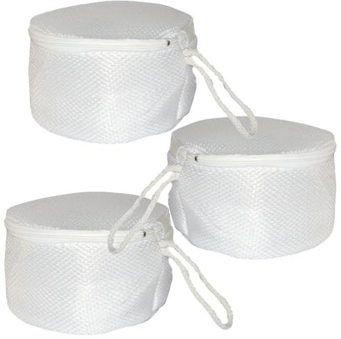 BH Wäschenetz für Waschmaschine – 3er Set langlebige Wäschesäcke für BHs, Unterwäsche, Socken und empfindliche Kleidungsstücke – Olanmarp Feinwäsche Schutzbeutel