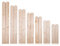 AZZAP Zaunlatten 110cm 15 Stück Holzzaun Holz Zaun Brett Zaunbrett Gartenzaun
