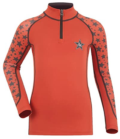 LeMieux Baselayer Top - My Long Sleeve Athletic Thermal Shirts - Reitbekleidung & Ausrüstung für Reiten, Sienna, 3-4 Jahre