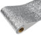 CRE8TIVE Glitzer Tapete Silber Selbstklebende Tapete Glitzerfolie Selbstklebend Dekofolie Möbelfolie Schrank Selbstklebende Bordüre Tapete Küche Bilderrahmen Packpapier Treppe Vinyl 20cm x 200cm