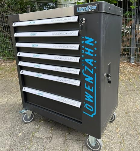 DEKO VERTRIEB BAYERN XXXL Luxus Premium Profi Werkzeugwagen 7 Schubladen Werkstattwagen +Werkzeug befüllt inkl. Lieferung per Spedition
