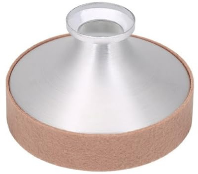 Nicear Ljuddämpare Sopran Tenor Altsaxofon Mute, Lättvikts Aluminium Mute Ljuddämpare Metalldämpare för Sax Saxofon, Övningsverktyg - Altsaxofon