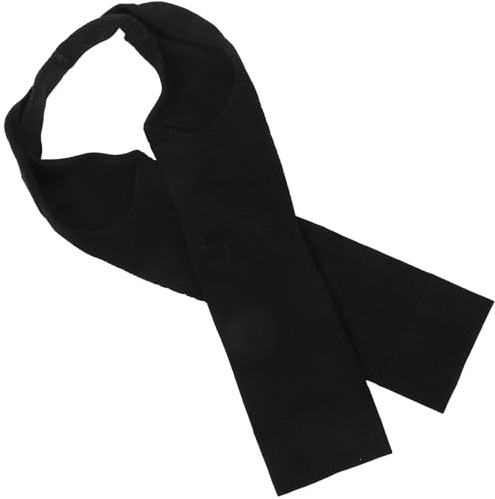 HOODANCOS Guaina Contenitiva per Braccia Donna in Chinlon Nero, Modellatore Elastico per Braccia Design Sollevamento Petto, Manica 7/10 Adatta 60-70kg