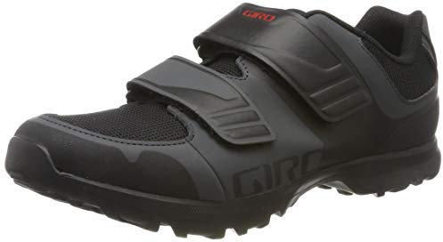 Giro Herren Berm Radsportschuhe-Mountainbike, Dark Shadow Black