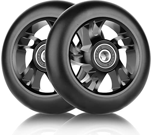 DBREAKS ruedas de repuesto 100 mm ABEC, 9 rodamientos 88A, negro, para todo tipo de scooters