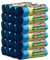 CSC - Sac Poubelle 30L pour Poubelle Sous Évier, 480 Pièces, 50x65cm Sac Tri Sélectif Intérieur avec Lacets, Anti-Goutte et Anti-Perforation, Sacs à Déchets Résistants, 24 Rouleaux, Bleu Clair