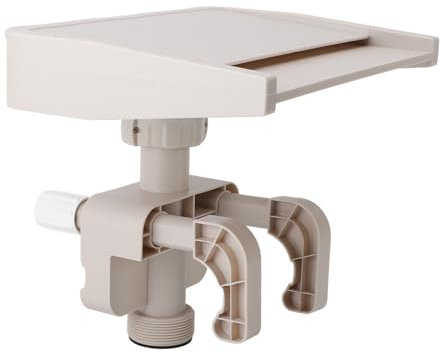 Cascade Relaxante Cascade Piscine Hors Sol Fixation Déversoir Amovible PVC Cascade Piscine Fontaine