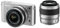 Nikon 1 J1 Compact System Camera - Silver (10-30mm and 30-110mm Twin Kit, 10MP) 3 inch LCD Screen (Renewed)