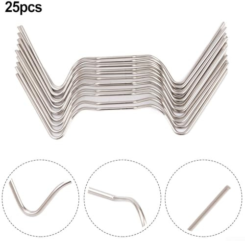 Clip per serra in acciaio inox antiruggine W clip per supporto sicuro vetro in telai in alluminio diverse quantità disponibili (25PCS)