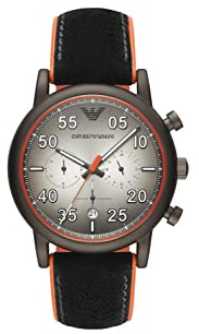 Emporio Armani Herrkronograf, Guldfärg, En storlek, AR1917